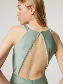 Abendkleid aus Satin