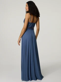 Abendkleid mit Pailletten