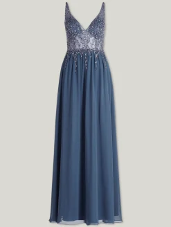 Abendkleid mit Pailletten