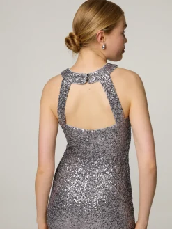 Abendkleid mit Pailletten