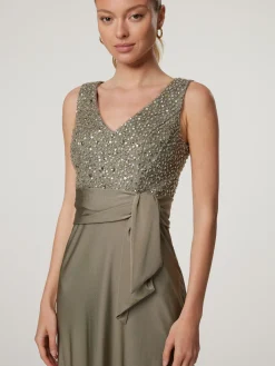 Abendkleid mit Pailletten