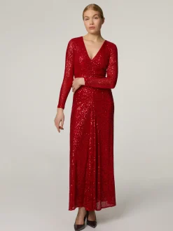 Abendkleid mit Pailletten