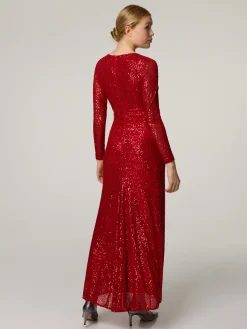 Abendkleid mit Pailletten