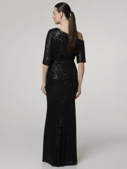 Abendkleid mit Pailletten