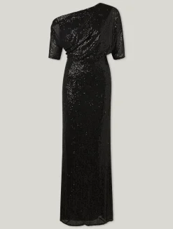 Abendkleid mit Pailletten