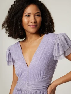 Abendkleid mit Plissée