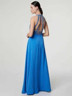 Abendkleid mit Spitze