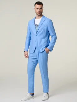 Anzug 2-teilig aus Leinen