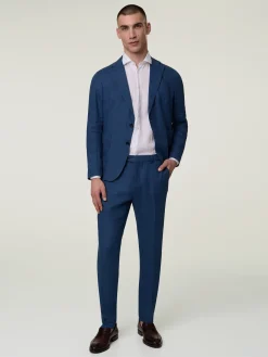 Anzug 2-teilig aus Leinen