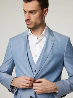 Anzug 3-teilig im Slim Fit HUGE