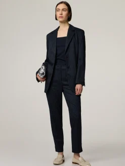 Anzugshose mit Nadelstreifen