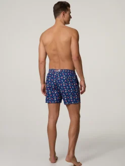 Badeshorts WATCH RED COLA