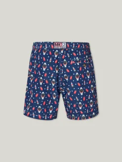 Badeshorts WATCH RED COLA