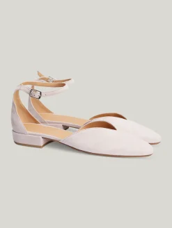 Ballerinas mit Riemen CAMOSCIO