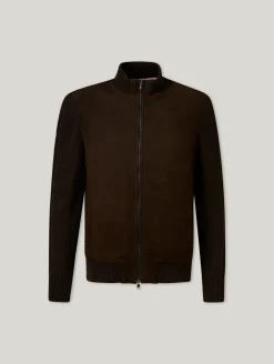 Übergangsjacke aus Leder