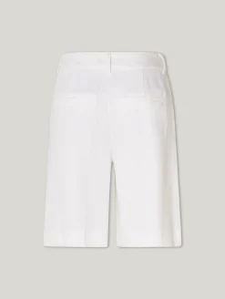 Bermudas aus Leinen-Mix