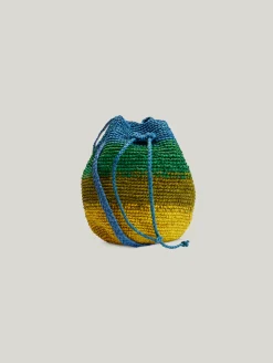 Beuteltasche aus Raffia MAORA