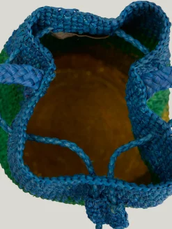 Beuteltasche aus Raffia MAORA