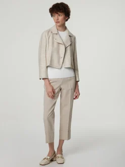 Bikerjacke aus Seide