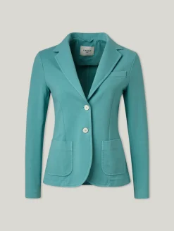 Blazer aus Baumwolle