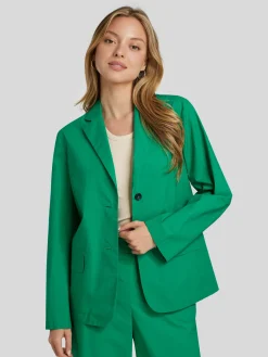 Blazer aus Baumwolle