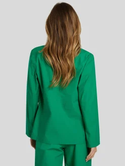 Blazer aus Baumwolle