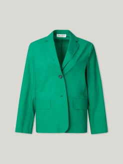 Blazer aus Baumwolle