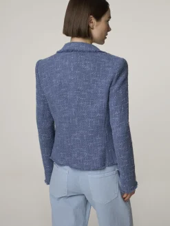 Blazer aus Bouclé