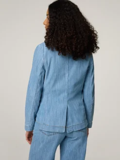 Blazer aus Denim