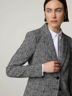 Blazer aus Jacquard
