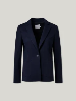 Blazer aus Jersey