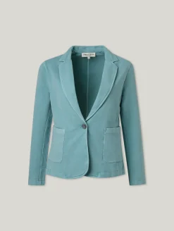 Blazer aus Jersey