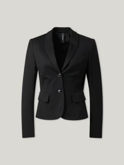 Blazer aus Jersey