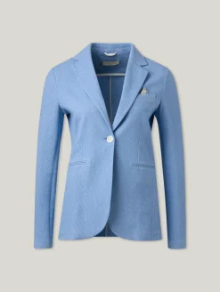 Blazer aus Jersey