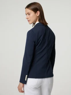 Blazer aus Jersey im Slim Fit