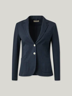Blazer aus Jersey im Slim Fit