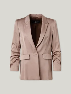 Blazer aus Satin