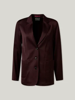 Blazer aus Satin