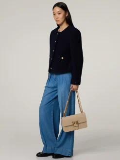 Blazer aus Tweed im Boxy Fit