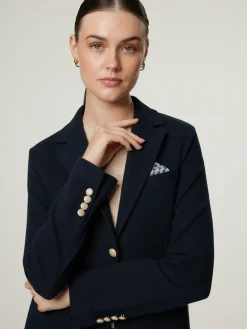 Blazer mit Baumwolle