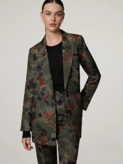 Blazer mit Blumenprint