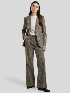 Blazer mit Karo-Muster