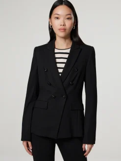 Blazer mit Knotenknöpfen