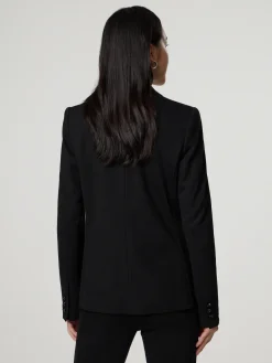 Blazer mit Knotenknöpfen