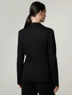 Blazer mit Nadelstreifen