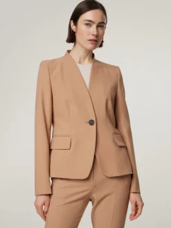 Blazer mit Schalkragen