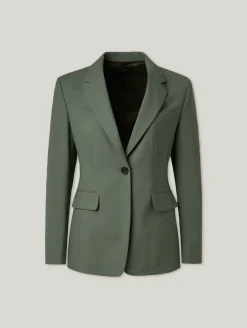 Blazer mit Schurwolle