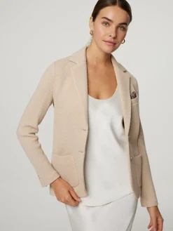 Blazer mit Struktur