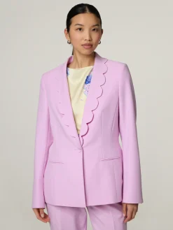 Blazer mit Zierkanten