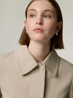 Blazerjacke aus Baumwolle